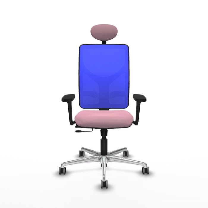 PIQUERAS Y CRESPO Silla de oficina Motilla con mecanismo Sincro/Traslack, Rosa y Azul PIQUERAS Y CRESPO Silla de oficina Motilla con mecanismo Sincro/Traslack, Rosa y Azul