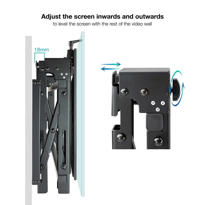 Tooq Soporte de Pared para Videowall TQVW4570T para TV de 45-70 pulg.