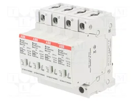ABB Limitador de sobretensiones Tipo 1+2 de 4 polos