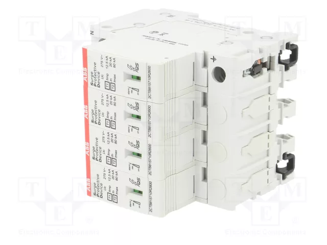 ABB Limitador de sobretensiones Tipo 1+2 de 4 polos ABB Limitador de sobretensiones Tipo 1+2 de 4 polos