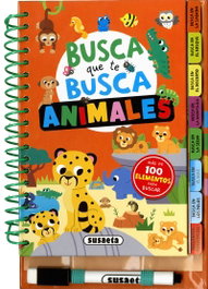 SUSAETA EDICIONES, BUSCA QUE TE BUSCA: ANIMALES, Emma Martinez