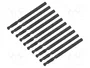 RECA Broca para metal de acero rápido HSS de 3,2 mm