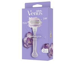 Gillette Venus Breeze Máquina de Depilar con 2 Recambios para Mujer, Depilación Suave y Efectiva