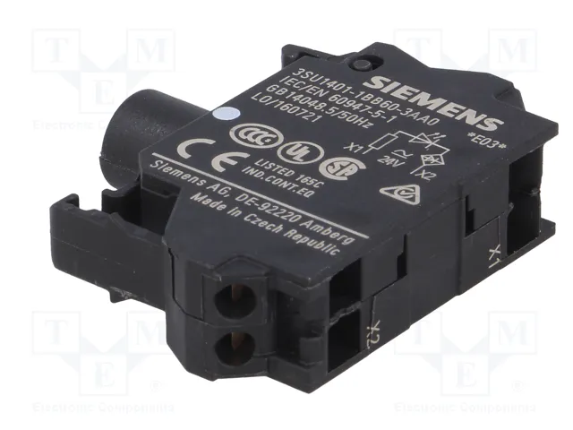 SIEMENS Elemento iluminador LED 22mm Blanco