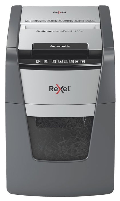 Rexel Optimum AutoFeed 100M Destructora Automática de Microcorte P-5 Rexel Optimum AutoFeed 100M Destructora Automática de Microcorte P-5