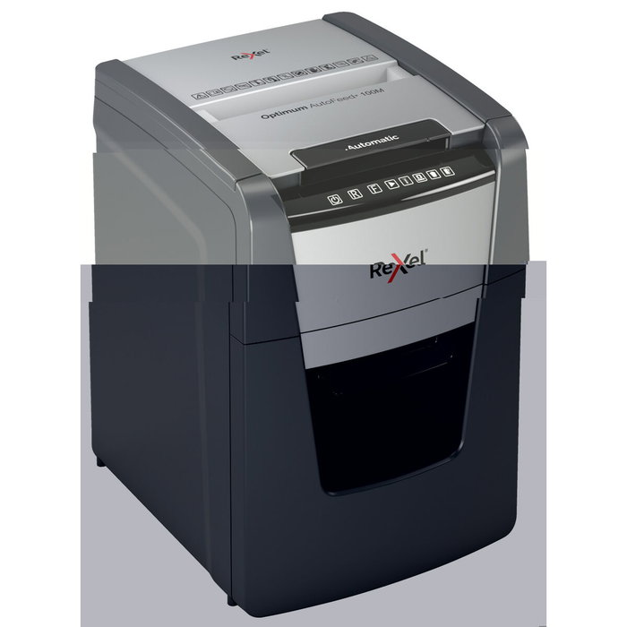 Rexel Optimum AutoFeed 100M Destructora Automática de Microcorte P-5 Rexel Optimum AutoFeed 100M Destructora Automática de Microcorte P-5