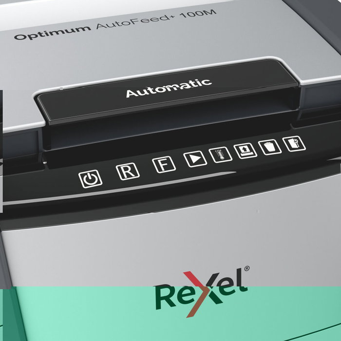 Rexel Optimum AutoFeed 100M Destructora Automática de Microcorte P-5 Rexel Optimum AutoFeed 100M Destructora Automática de Microcorte P-5