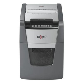 Rexel Optimum AutoFeed 100M Microcorte P-5 Negro/Gris