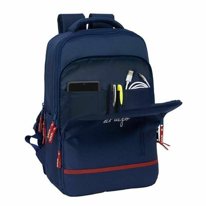 Safta Mochila El Pulpo para Portátil 15,6 pulgadas, Tablet y USB