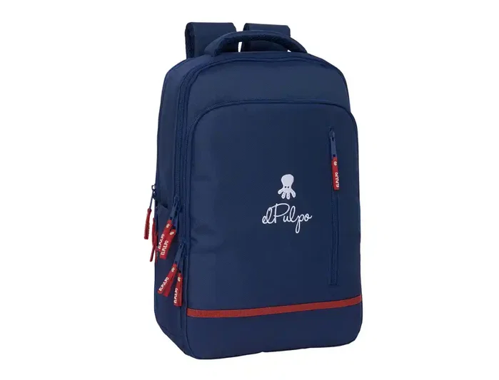 Safta Mochila El Pulpo para Portátil 15,6 pulgadas, Tablet y USB