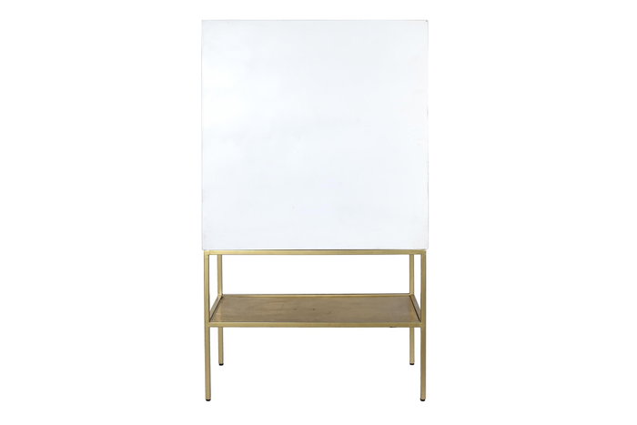 DKD Home Decor Aparador de Mango y Metal Blanco y Dorado DKD Home Decor Aparador de Mango y Metal Blanco y Dorado