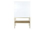 DKD Home Decor Aparador de Mango y Metal Blanco y Dorado