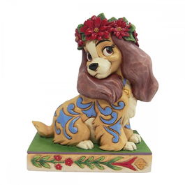 Enesco Figura Disney Traditions La Dama y el Vagabundo de Jim Shore - Colección para Adultos