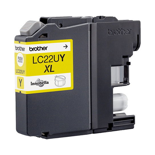 Brother Cartucho de Tinta Amarillo LC-22UY / LC22UY para Impresora