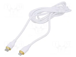 GEMBIRD Cable Lightning a USB C de 1,5 m Blanco