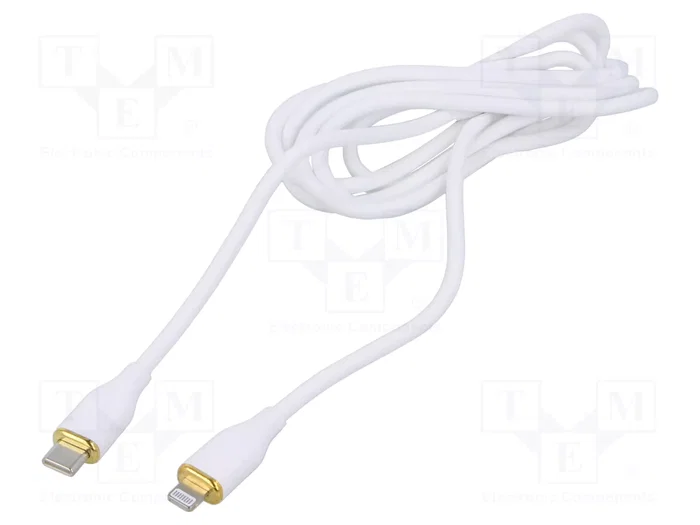 GEMBIRD Cable Lightning a USB C de 1,5 m Blanco GEMBIRD Cable Lightning a USB C de 1,5 m Blanco