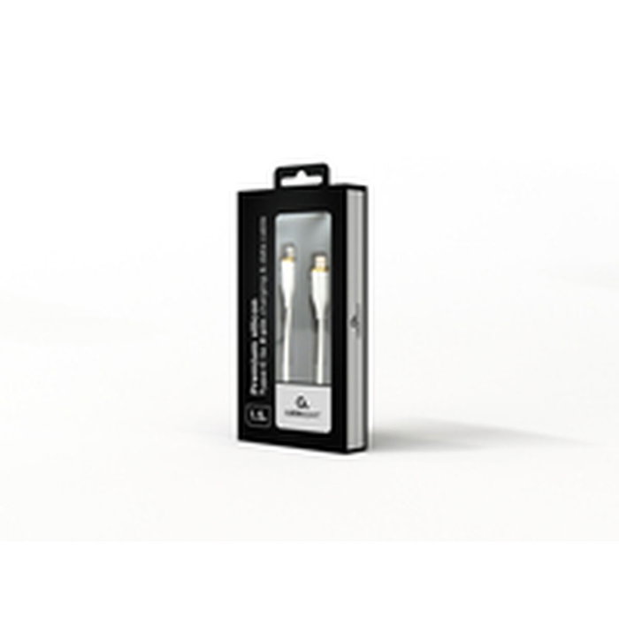 Gembird Cable USB-C a 8-pins Premium Silicon 1,5 m Blanco Gembird Cable USB-C a 8-pins Premium Silicon 1,5 m Blanco