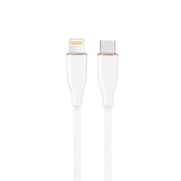Gembird Cable Premium Silicon USB Tipo C a Lightning 1,5 m Blanco
