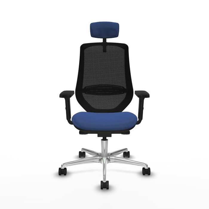 PIQUERAS Y CRESPO Silla de oficina Mardos con mecanismo Sincro/Traslack Azul marino y Negro PIQUERAS Y CRESPO Silla de oficina Mardos con mecanismo Sincro/Traslack Azul marino y Negro