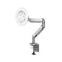 Ubiquiti - Arm Mount para UniFi Connect Display, Montaje cubierta aluminio, brazo aluminio y plástico, 360 grados rotación, incluye gestión de cables