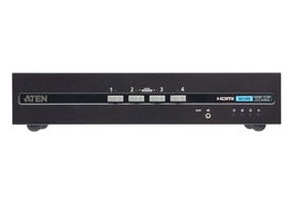 Aten KVM Switch CS1144H4 4-Port USB HDMI Doble Pantalla Segura, Cumple PSD PP v4.0