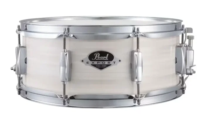 PEARL Export Caja 14 X 5.5" Slipstrem White Pearl - Batería, 6 Capas de Álamo, Proceso SST y AcoustiGlue