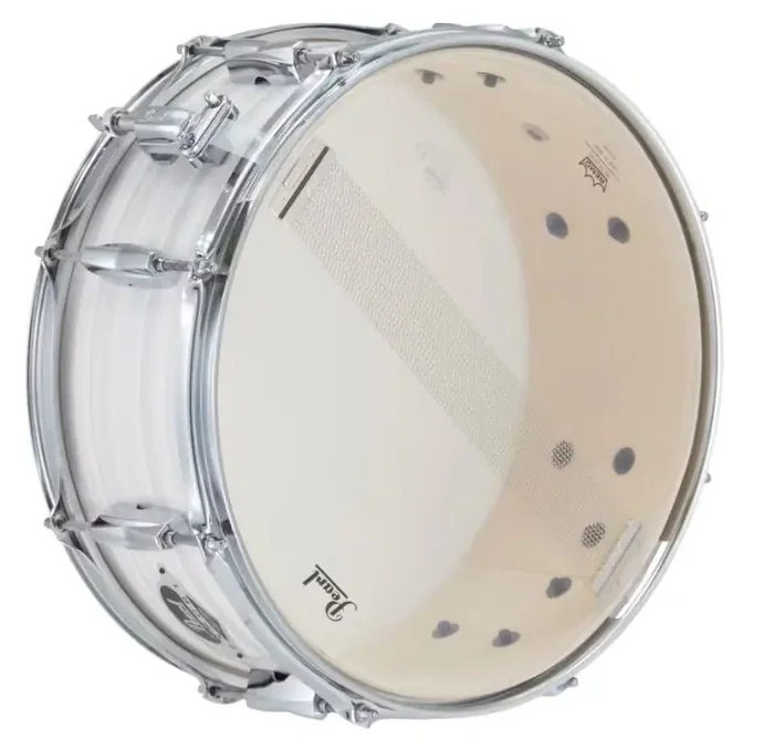 PEARL Export Caja 14 X 5.5" Slipstrem White Pearl - Batería, 6 Capas de Álamo, Proceso SST y AcoustiGlue