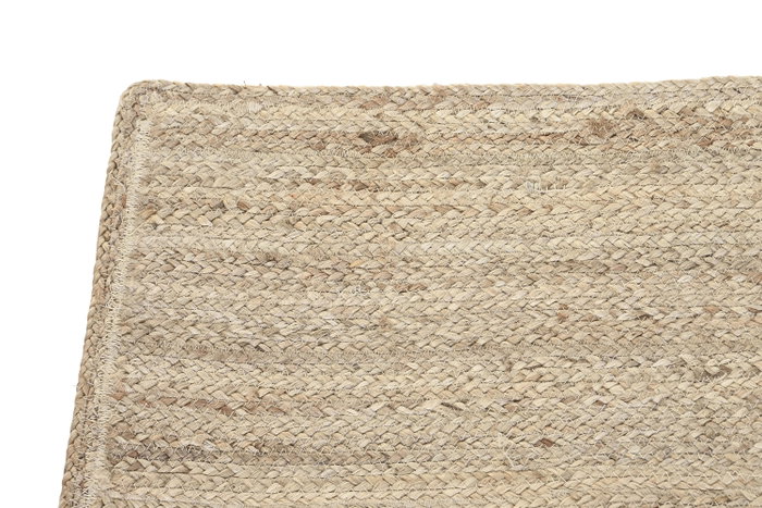 DKD Home Decor Alfombra de Yute 180x120x0,5 cm Natural