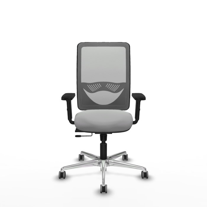 PIQUERAS Y CRESPO Silla de oficina Zulema Gris con mecanismo Sincro/Traslack PIQUERAS Y CRESPO Silla de oficina Zulema Gris con mecanismo Sincro/Traslack