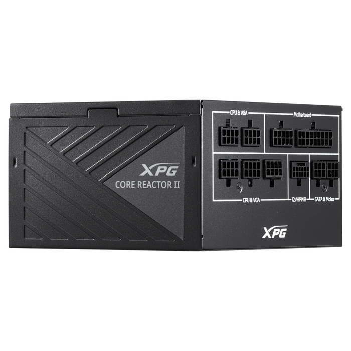 XPG COREREACTOR II 1000W Fuente de Alimentación ATX 3.0 80 PLUS Gold Modular Negro XPG COREREACTOR II 1000W Fuente de Alimentación ATX 3.0 80 PLUS Gold Modular Negro