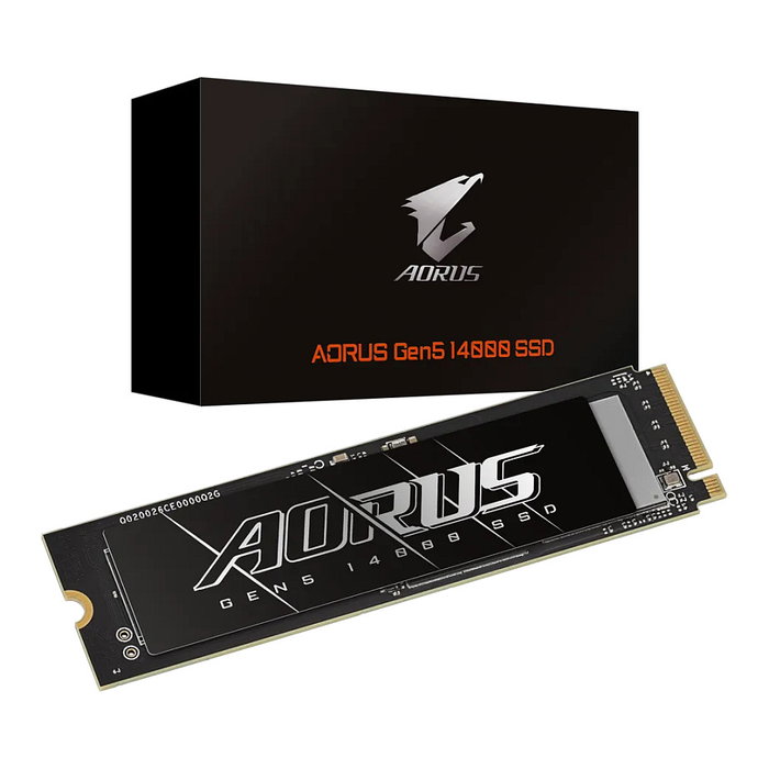 Gigabyte AORUS GEN5 14000 M.2 PCI-E NVMe SSD 2TB PCI Express 5.0