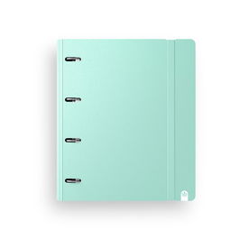 Carpebloc Carchivo Soft Pp Foam A4 4 An.Mixtas 35Mm Con Rec. 100 Hj. Cuadric.4X4 Menta