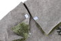DKD Home Decor Base para Árbol de Navidad Verde y Beige 105x0,5x105 cm