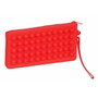 Safta Set 12 Red Pop It Silicona Surtido Rojo