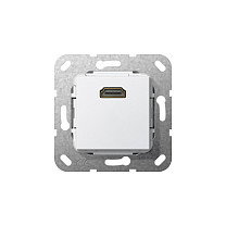 GIRA Cambiador de género HDMI 566903 Blanco