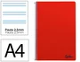 Liderpapel Cuaderno Espiral Smart A4 Tapa Blanda Rojo