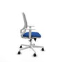 PIQUERAS Y CRESPO Silla de oficina Cilanco con mecanismo Sincro/Traslack, Azul y Gris