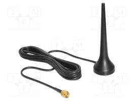 DeLOCK 88690 Antena Omnidireccional GSM UMTS Sixband RP-SMA Negra