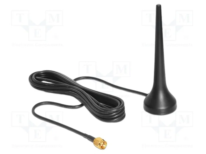DeLOCK 88690 Antena Omnidireccional GSM UMTS Sixband RP-SMA Negra DeLOCK 88690 Antena Omnidireccional GSM UMTS Sixband RP-SMA Negra