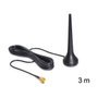 DeLOCK 88690 Antena Omnidireccional GSM UMTS Sixband RP-SMA Negra