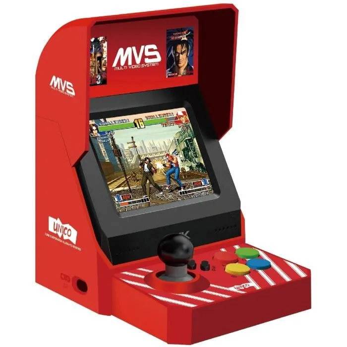 Consola Retro - Snk Neogeo Mvs Mini - Roja Consola Retro - Snk Neogeo Mvs Mini - Roja