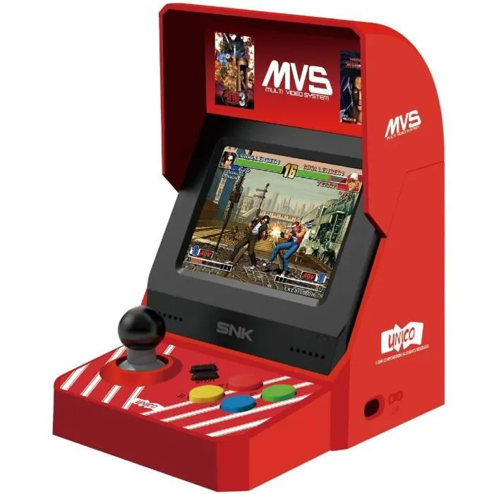 Consola Retro - Snk Neogeo Mvs Mini - Roja Consola Retro - Snk Neogeo Mvs Mini - Roja