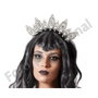 Atosa Cinturón de Disfraz Halloween - Diseño Calavera y Telaraña - Negro y Plateado