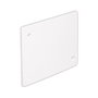 Solera Tapa c/tornillos 60115 12x8cm Plástico Blanco