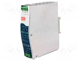 Mean Well SDR-Serie 48V 75W Fuente de alimentación para riel DIN estrecha