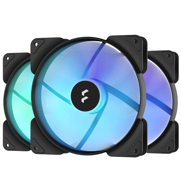 Fractal Design Aspect 14 RGB PWM Ventilador 140 mm Negro (Pack de 3)