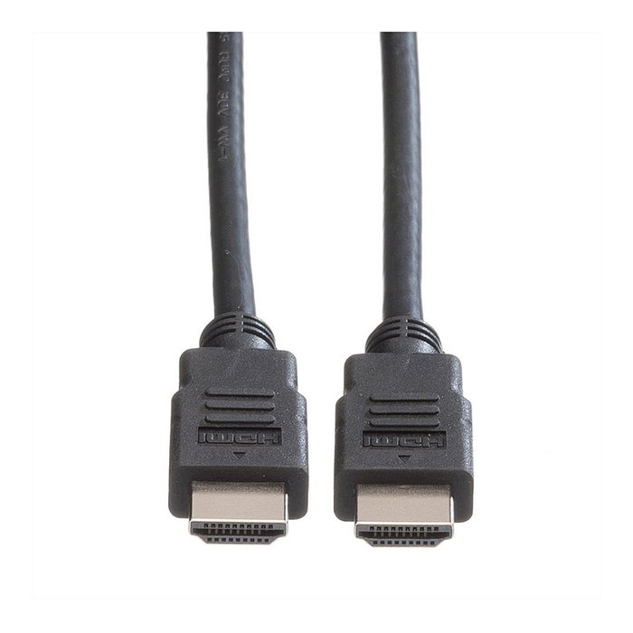 ROLINE Cable HDMI High Speed 3 m con Ethernet, ARC, 3D, 4K 2160p, Color Negro, Referencia 11.44.5733