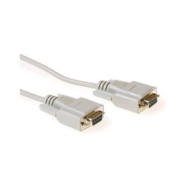 ACT Cable de conexión serial interlink 1,8 m 9 pin D-sub hembra a 9 pin D-sub hembra