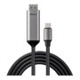 Lindy Cable Bidireccional USB Tipo C a DisplayPort 8K60Hz 2 m Gris