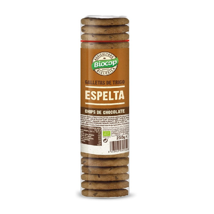 Biocop Galletas de Espelta con Chips de Chocolate 250g